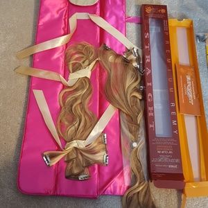 Euronext 10 piece human hair extensions